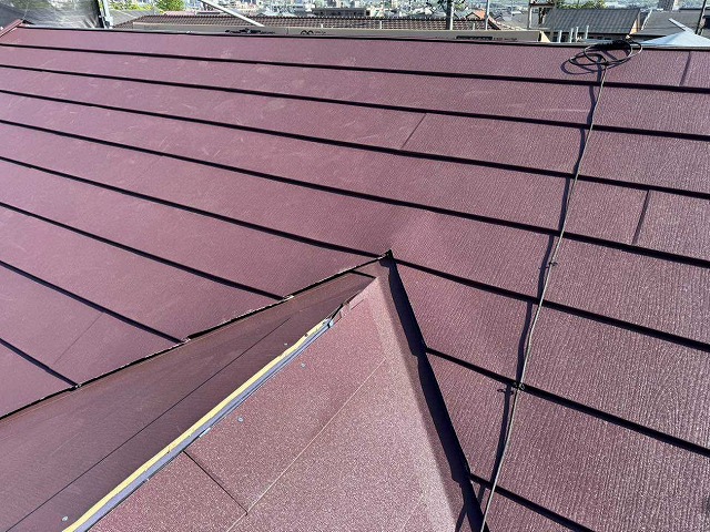 谷板金の状態確認
